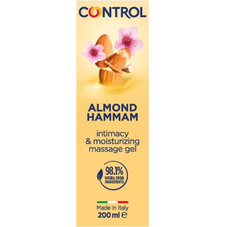 CONTROL - GEL DE MASSAGE HAMMAM AUX AMANDES 3 EN 1 200 ML 3219