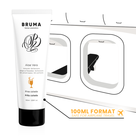 BRUMA - GEL GLISSANT À L''ALOE VERA SAVEUR PINA COLADA 100 ML 3226