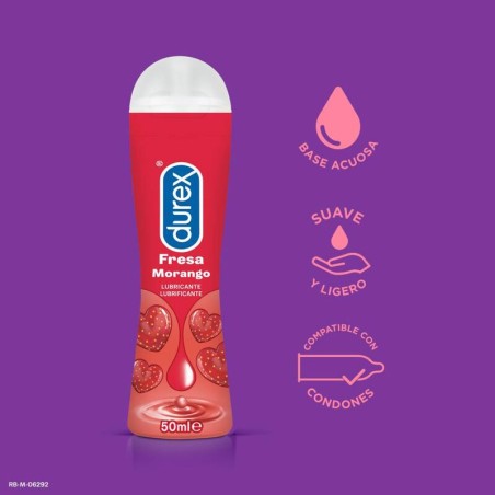 DUREX - JOUER FRAISE 50 ML 3272