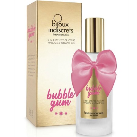 BIJOUX - BUBBLE GUM GEL 2 EN 1 SILICONE GOMME FRAISE 100 ML 3590