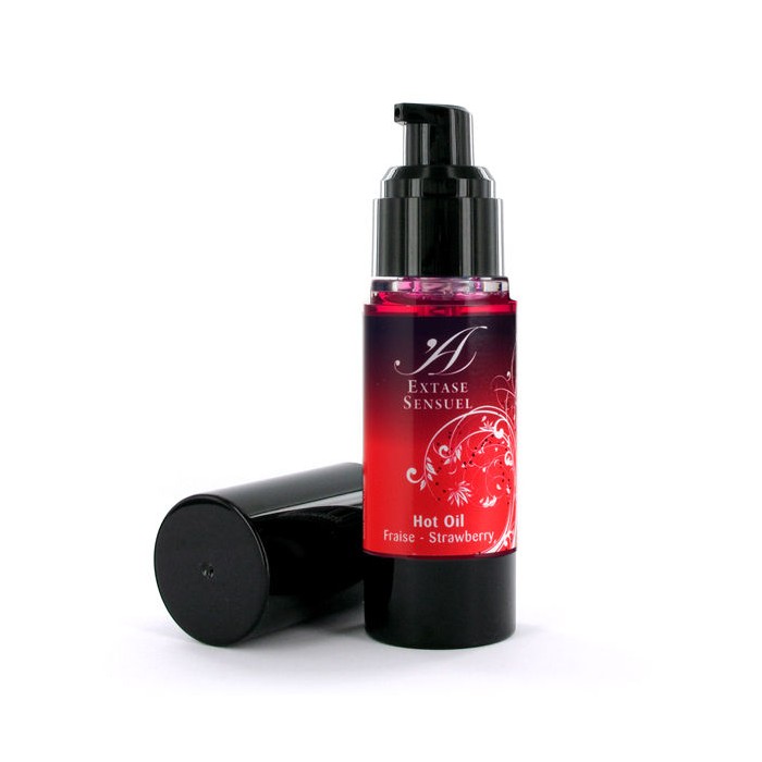 EXTASE SENSUAL - HUILE STIMULANTE CHALEUR FRAISE 30 ML