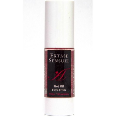 EXTASE SENSUAL - HUILE DE MASSAGE EFFET FRAISE EXTRA FRAÎCHE 30 ML 3687