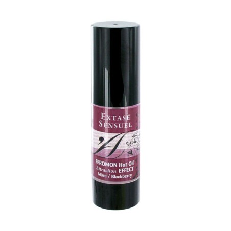 EXTASE SENSUAL - HUILE DE MASSAGE EFFET CHAUFFANT AUX PHÉROMONES DE MÛRE 30 ML 3705