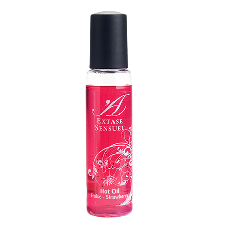 EXTASE SENSUAL - HUILE STIMULANTE FRAISE TRIP THERMIQUE 35 ML