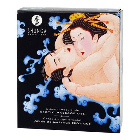 SHUNGA - GEL DE MASSAGE ÉROTIQUE ORIENTAL CORPS À CORPS AUX FRUITS EXOTIQUES 3967