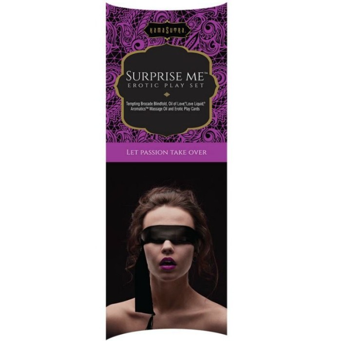 KAMASUTRA - KIT ÉROTIQUE SURPRISE ME