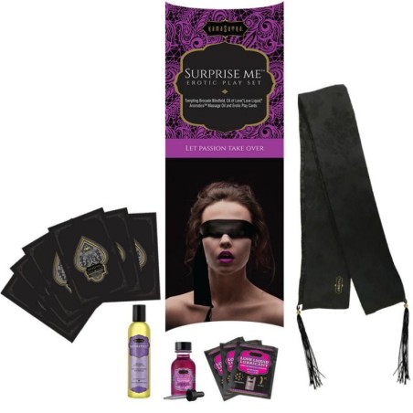 KAMASUTRA - KIT ÉROTIQUE SURPRISE ME 4011