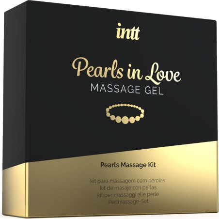 INTT MASSAGE & ORAL SEX - PERLES AMOUREUSES AVEC COLLIER DE PERLES ET GEL DE SILICONE 4077