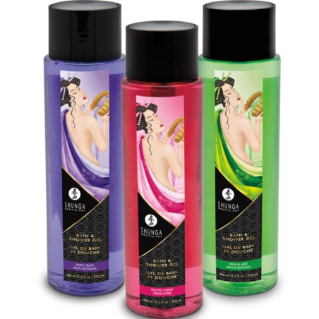 SHUNGA - GEL BAIN & DOUCHE MENTHE SENSUELLE 370 ML 4124