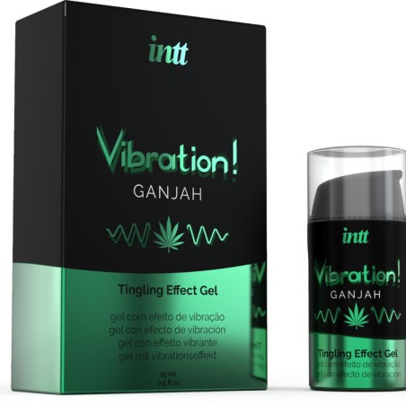 INTT - PUISSANT STIMULANT INTIME GEL VIBRANT LIQUIDE CANNABIS 15ML 4285