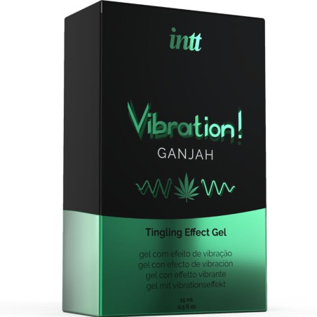 INTT - PUISSANT STIMULANT INTIME GEL VIBRANT LIQUIDE CANNABIS 15ML 4286