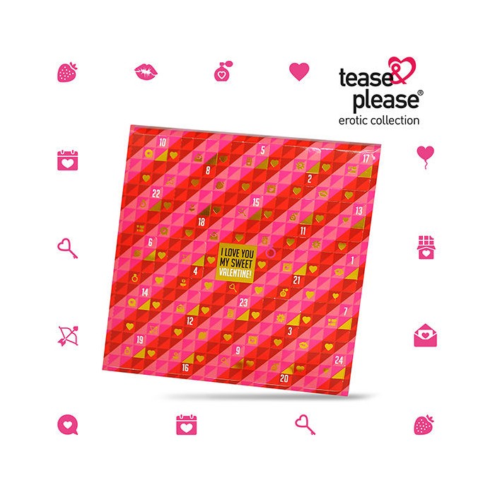 TEASE & PLEASE - CALENDRIER DE AVENT SAINT-VALENTIN