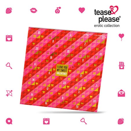 TEASE & PLEASE - CALENDRIER DE AVENT SAINT-VALENTIN