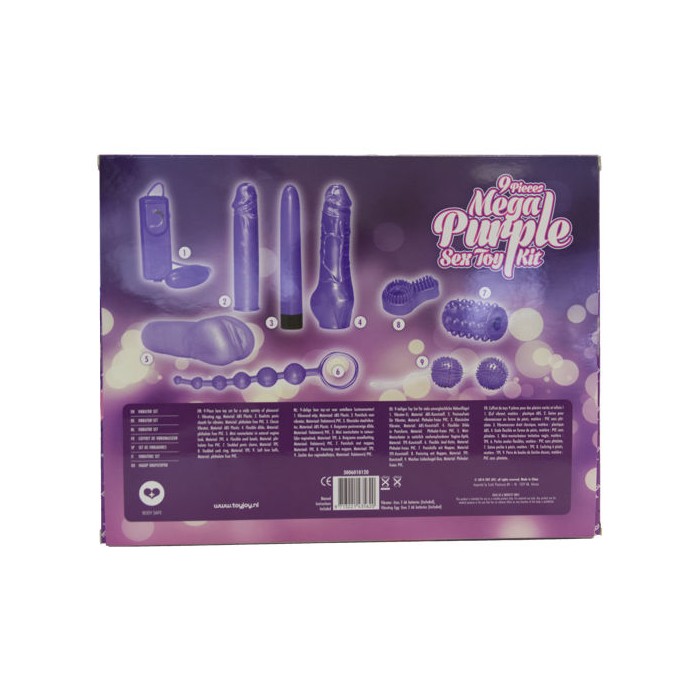 TOYJOY - JUST FOR YOU KIT DE JOUETS SEXUELS MÉGA VIOLET