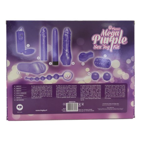 TOYJOY - JUST FOR YOU KIT DE JOUETS SEXUELS MÉGA VIOLET 439