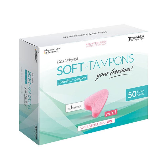 JOYDIVISION SOFT-TAMPONS - ORIGINAL SOFT-TAMPONS MINI X 50 UNITÉS