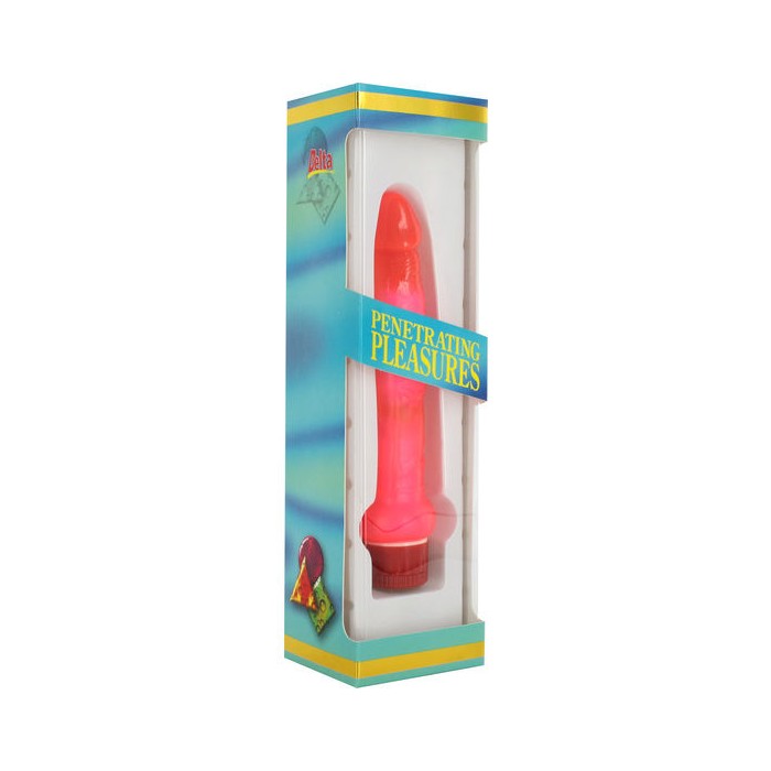 SEVEN CREATIONS - VIBRATEUR ANAL ROSE JELLY THIN