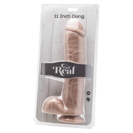 GET REAL - GODE 28 CM AVEC BILLES EN PEAU 668