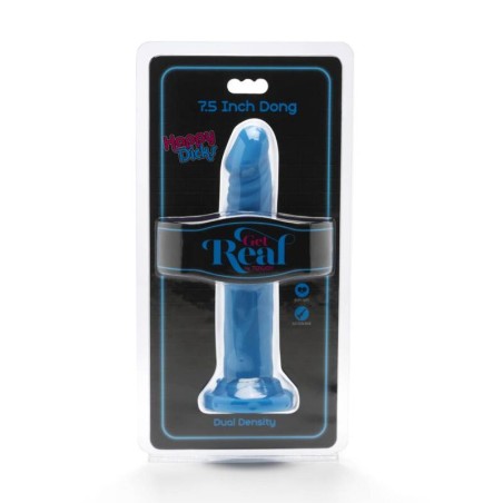 GET REAL - HAPPY DICKS DONG 19 CM BLEU 686