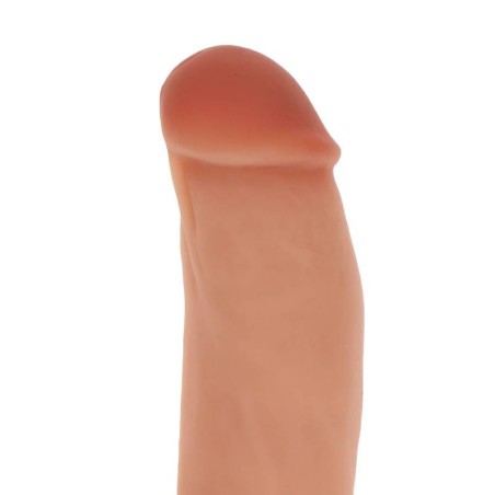 GET REAL - GODE EN SILICONE 18 CM AVEC BALLES PEAU 710