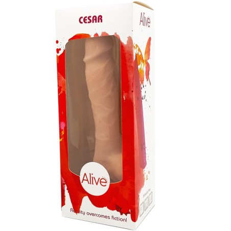 ALIVE - PÉNIS RÉALISTE CESAR 17,5 CM 754