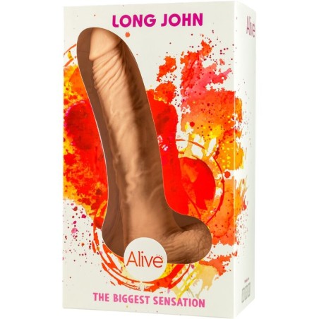 ALIVE - PÉNIS RÉALISTE LONG JOHN 21,8 CM 766