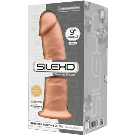 SILEXD - MODÈLE 2 PÉNIS RÉALISTE PREMIUM SILEXPAN SILICONE 23 CM 867