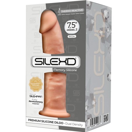 SILEXD - MODÈLE 2 PÉNIS RÉALISTE PREMIUM SILEXPAN SILICONE 19 CM 882