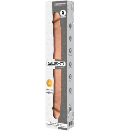 SILEXD - DOUBLE PÉNIS RÉALISTE PREMIUM SILEXPAN SILICONE 38.5 CM 962