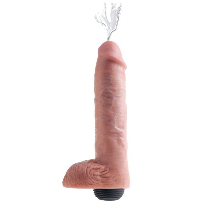 KING COCK - PÉNIS ÉJACULATEUR NATUREL RÉALISTE 27.94 CM